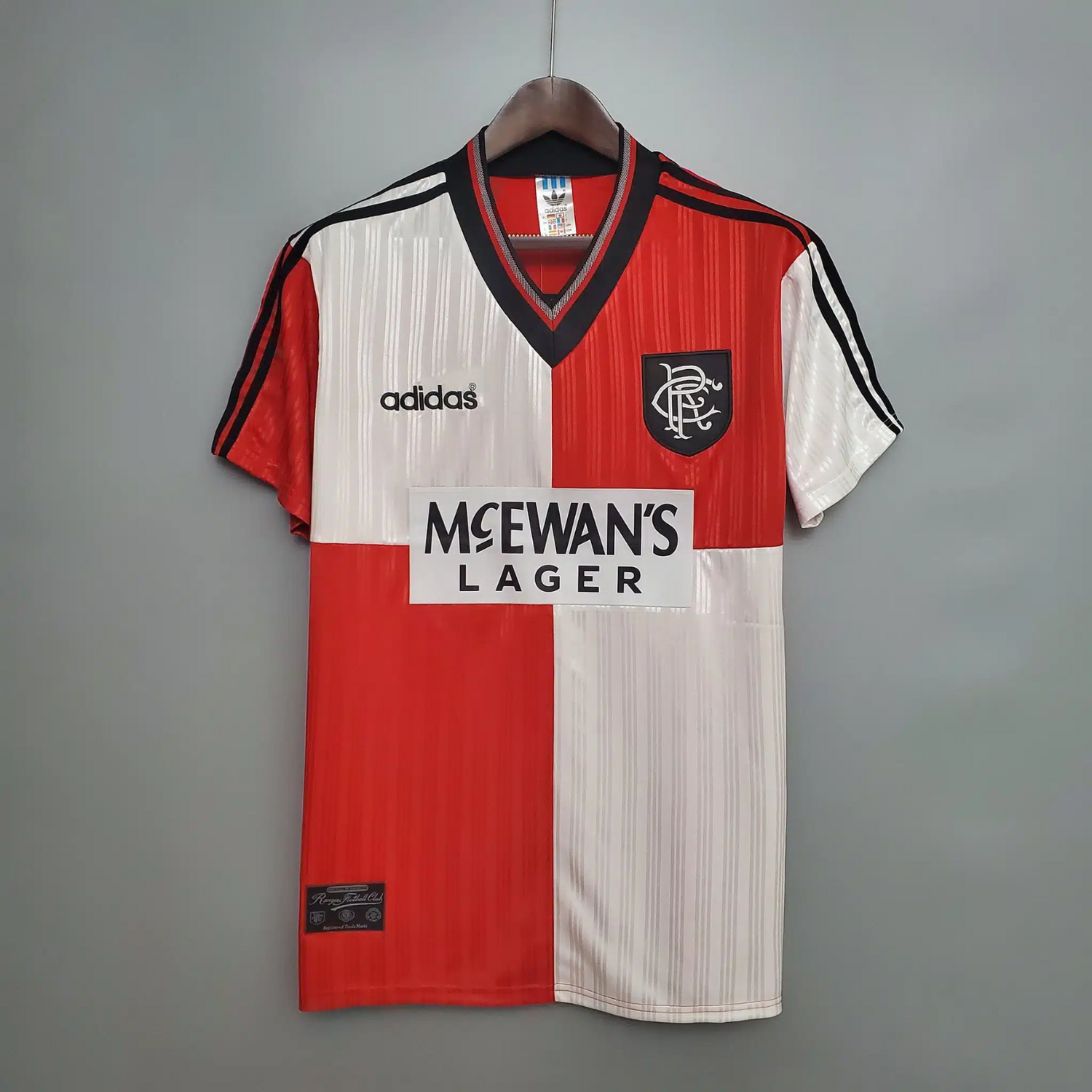 Camiseta de visitante del Rangers FC 1995/96