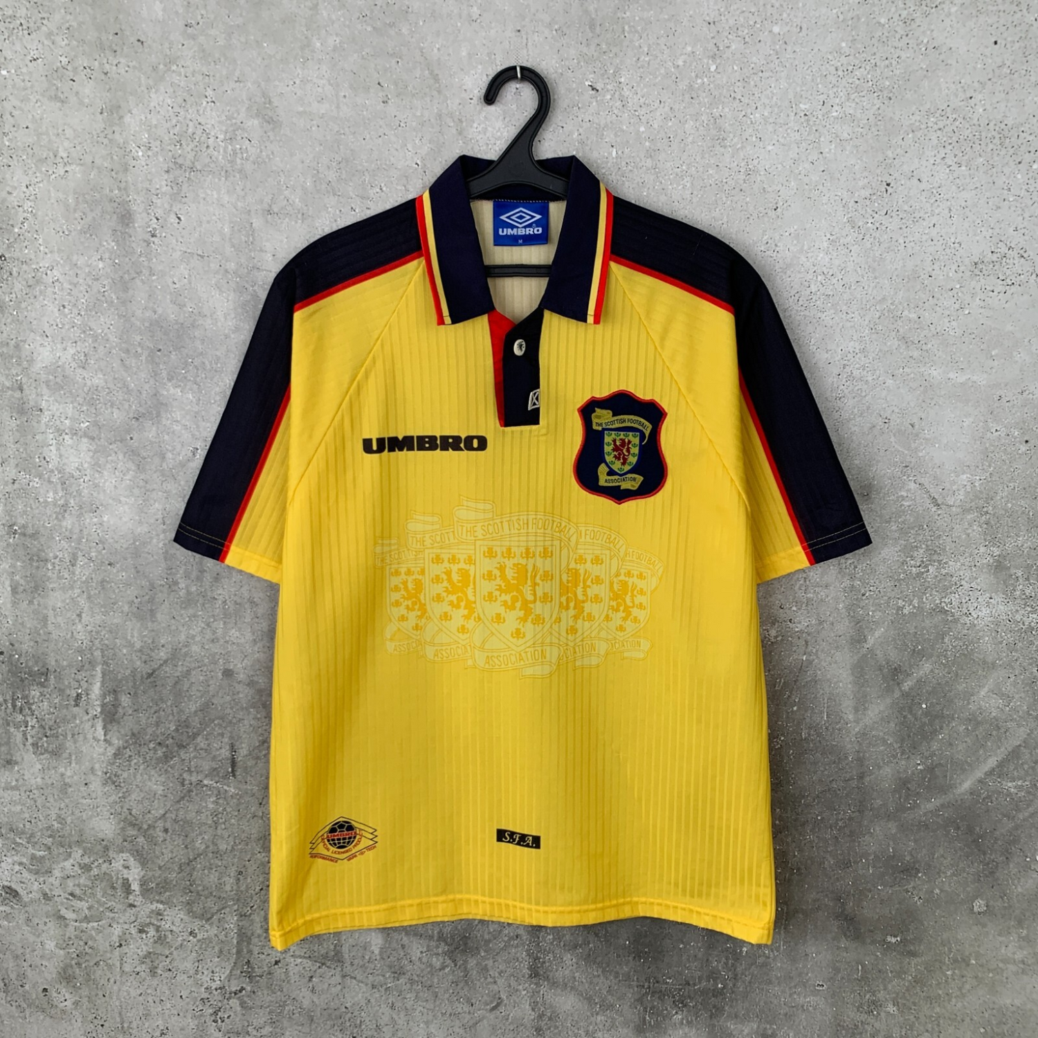 Camiseta visitante de Escocia 1996/98