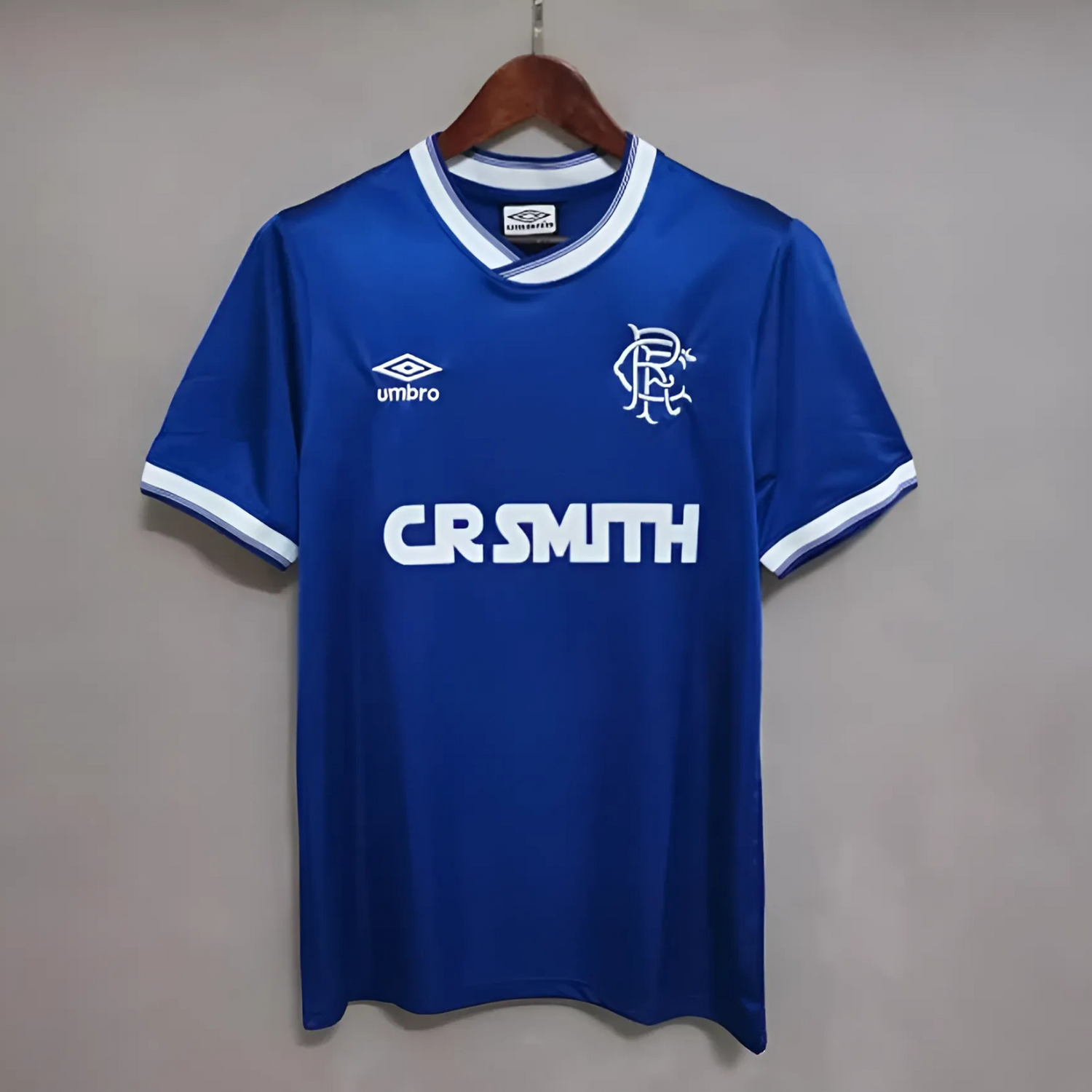 Camiseta local del Rangers FC 1984/87