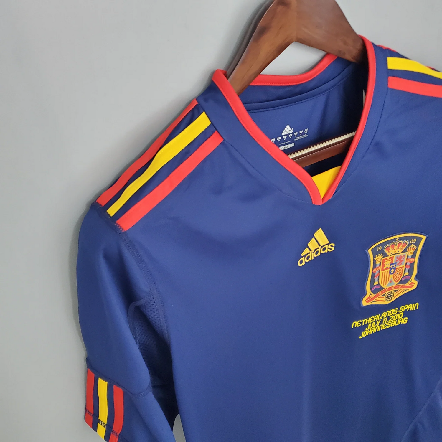Camiseta de visitante de España 2010