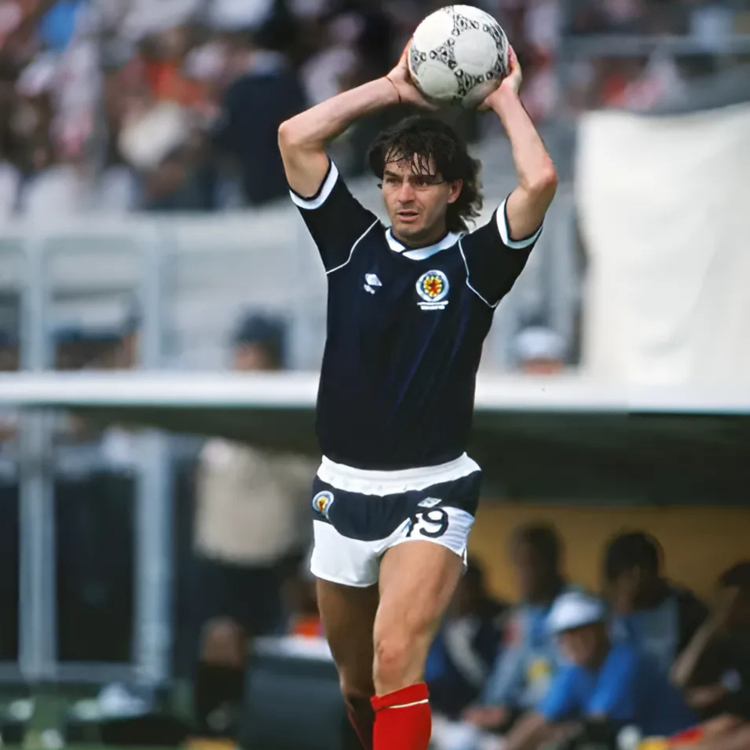 Camiseta local de Escocia 1987/88