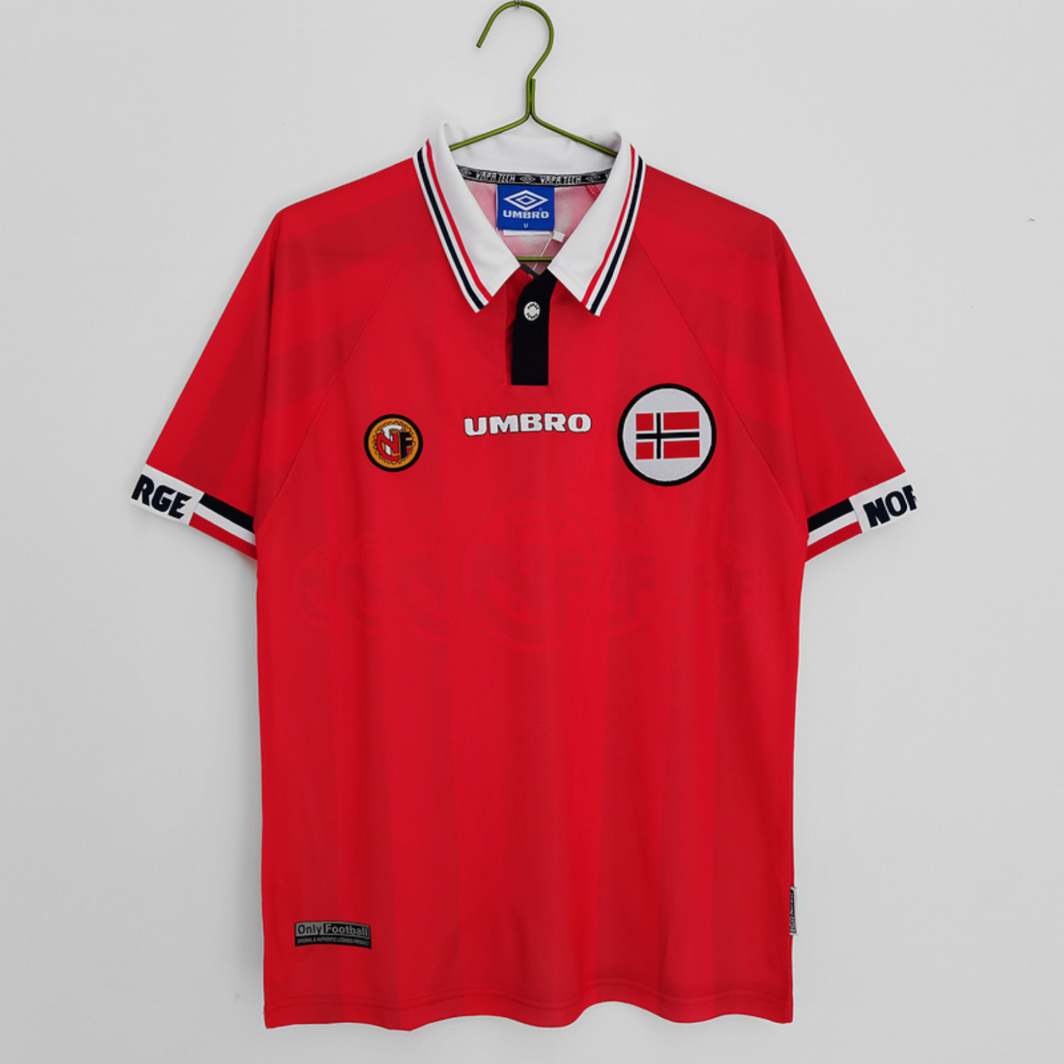 Camiseta local de Noruega 1998/99