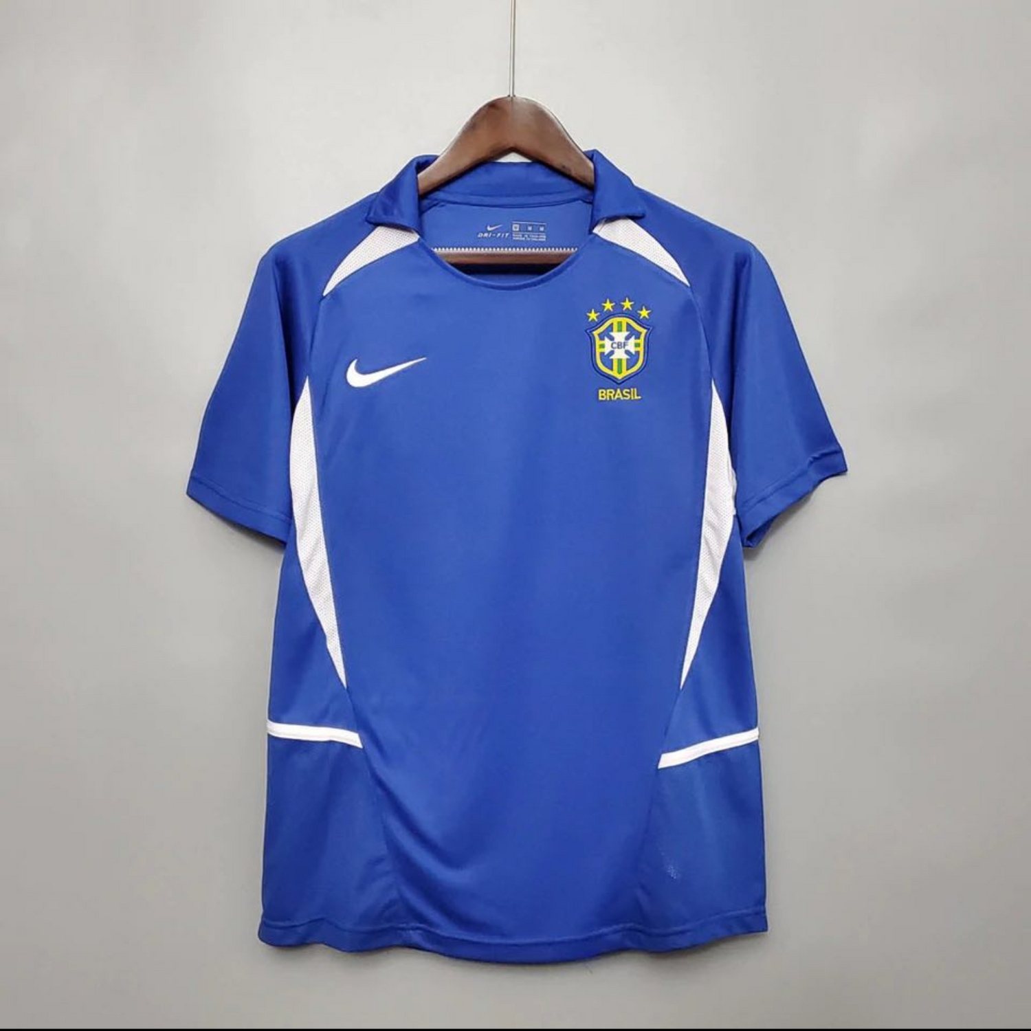 Camiseta de visitante de Brasil 2002