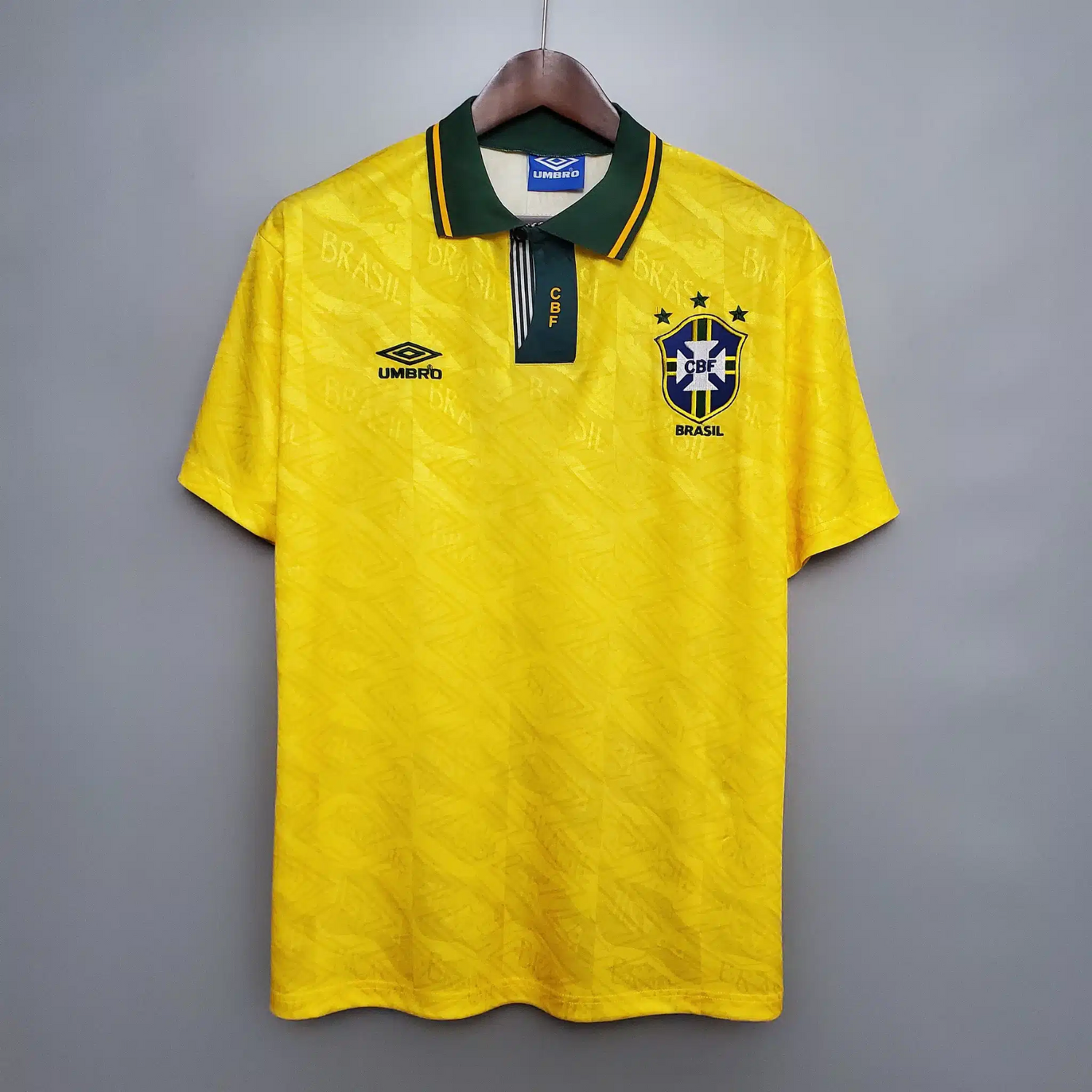 Camiseta local de Brasil 1991/93