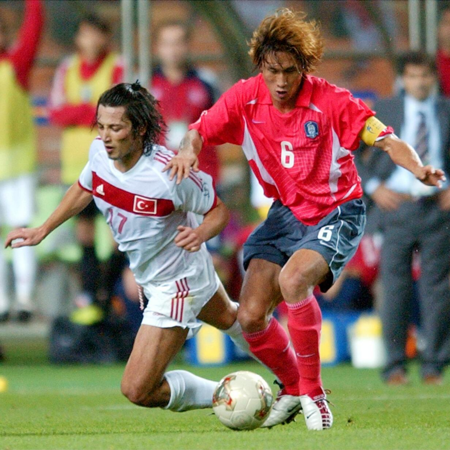 Camiseta local de Corea del Sur 2002/03