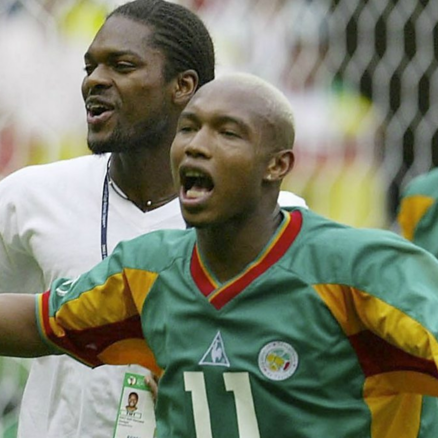 Camiseta de visitante de Senegal 2002 