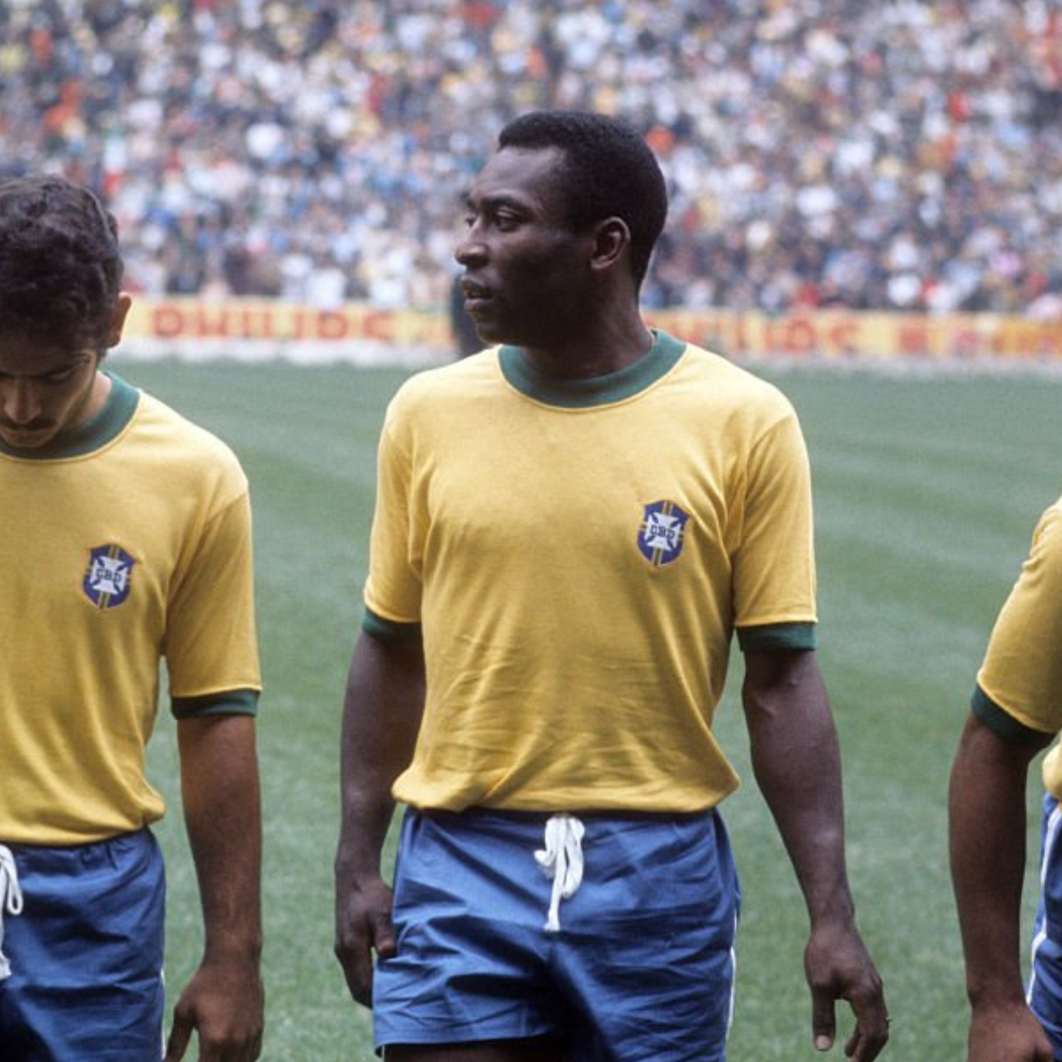 Camiseta local de Brasil 1970