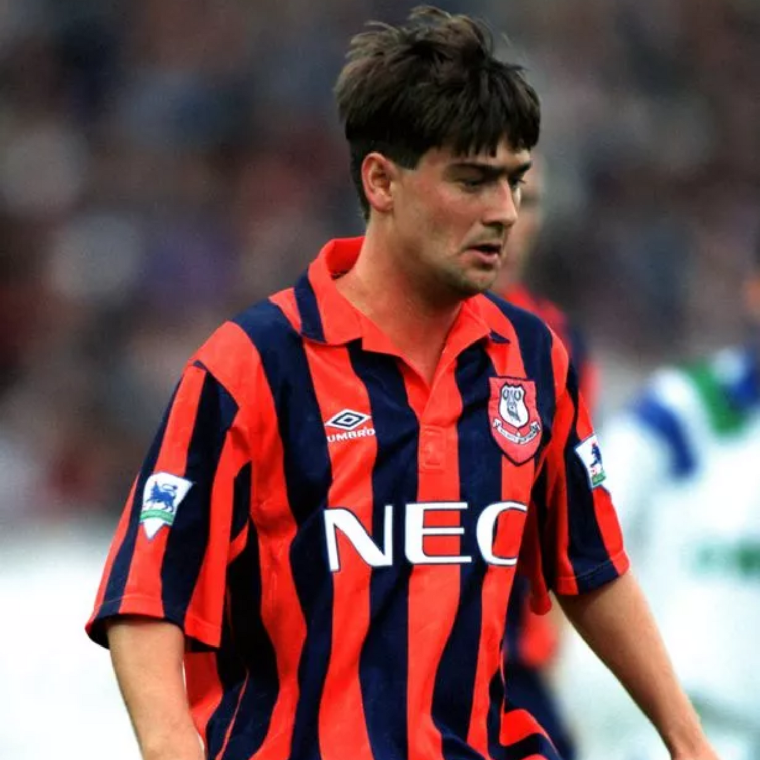 Camiseta de visitante del Everton 1992/94