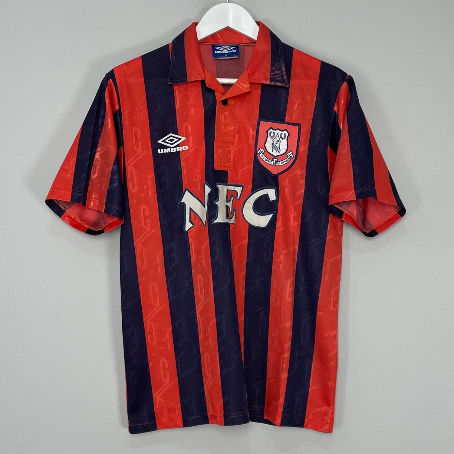 Camiseta de visitante del Everton 1992/94