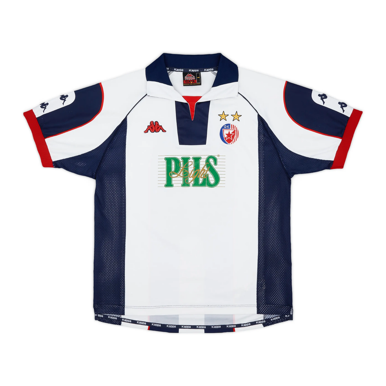 Red Star Belgrade Away Shirt 1999/01