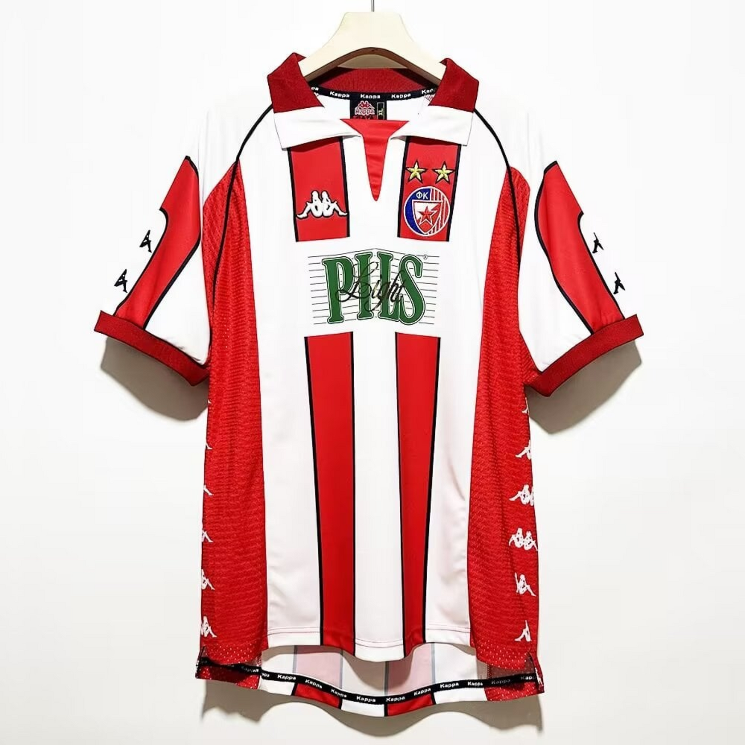 Red Star Belgrade Home Shirt 1999/01
