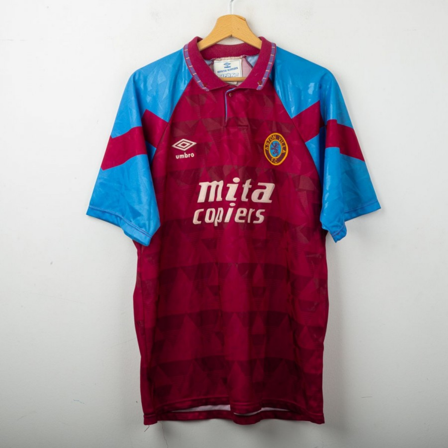 Aston Villa Home Shirt 1990/91