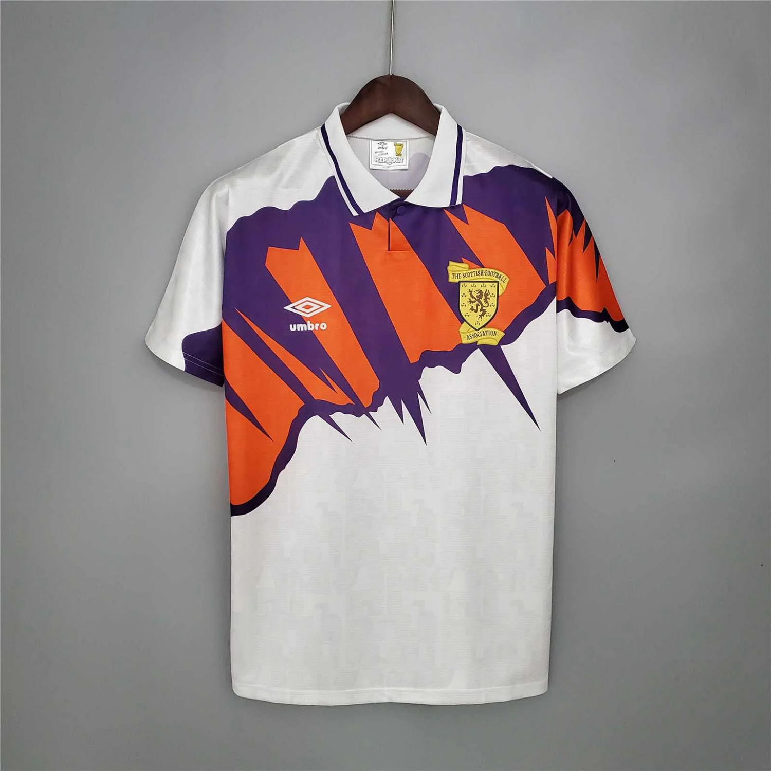 Camiseta visitante de Escocia 1991/93