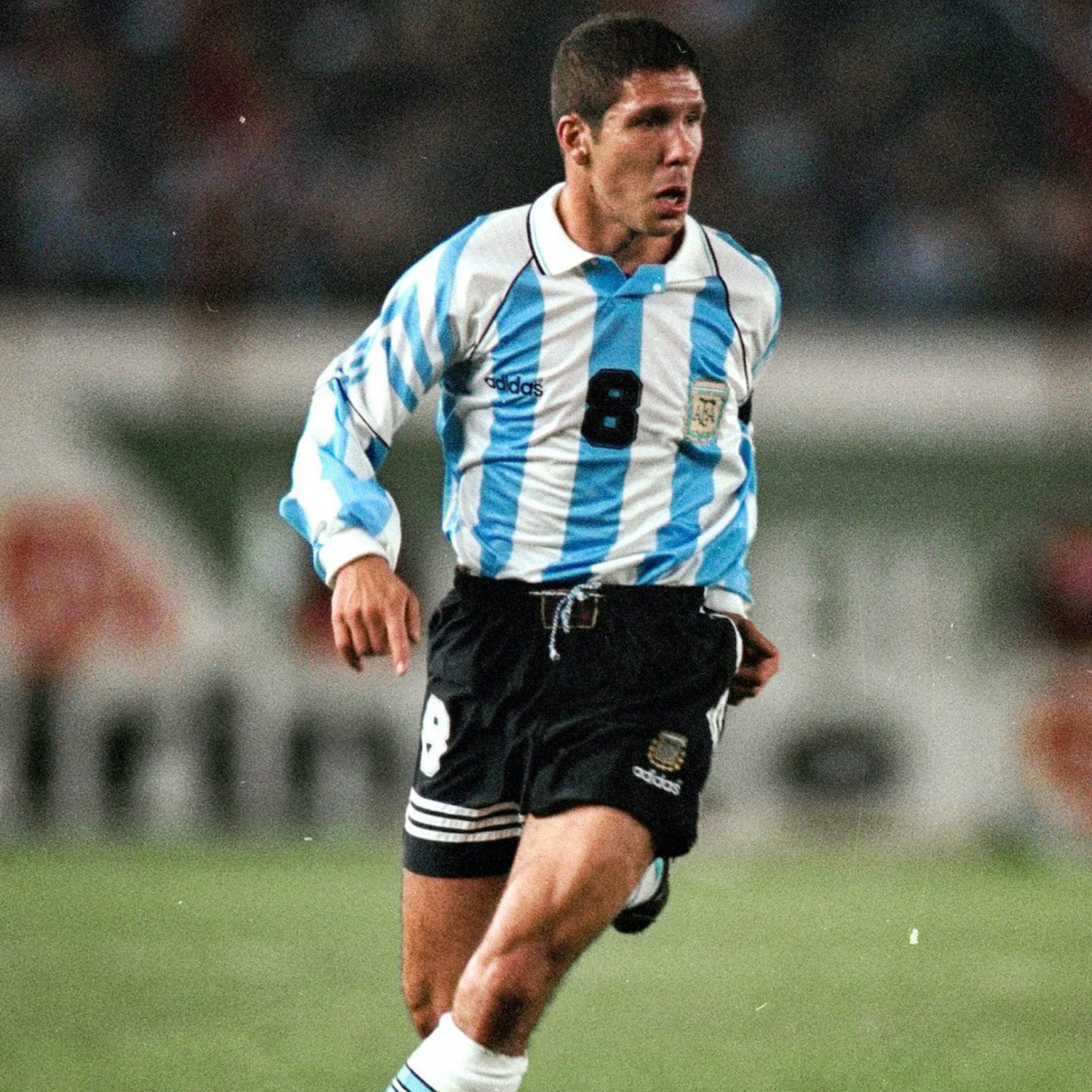 Camiseta local de Argentina 1996