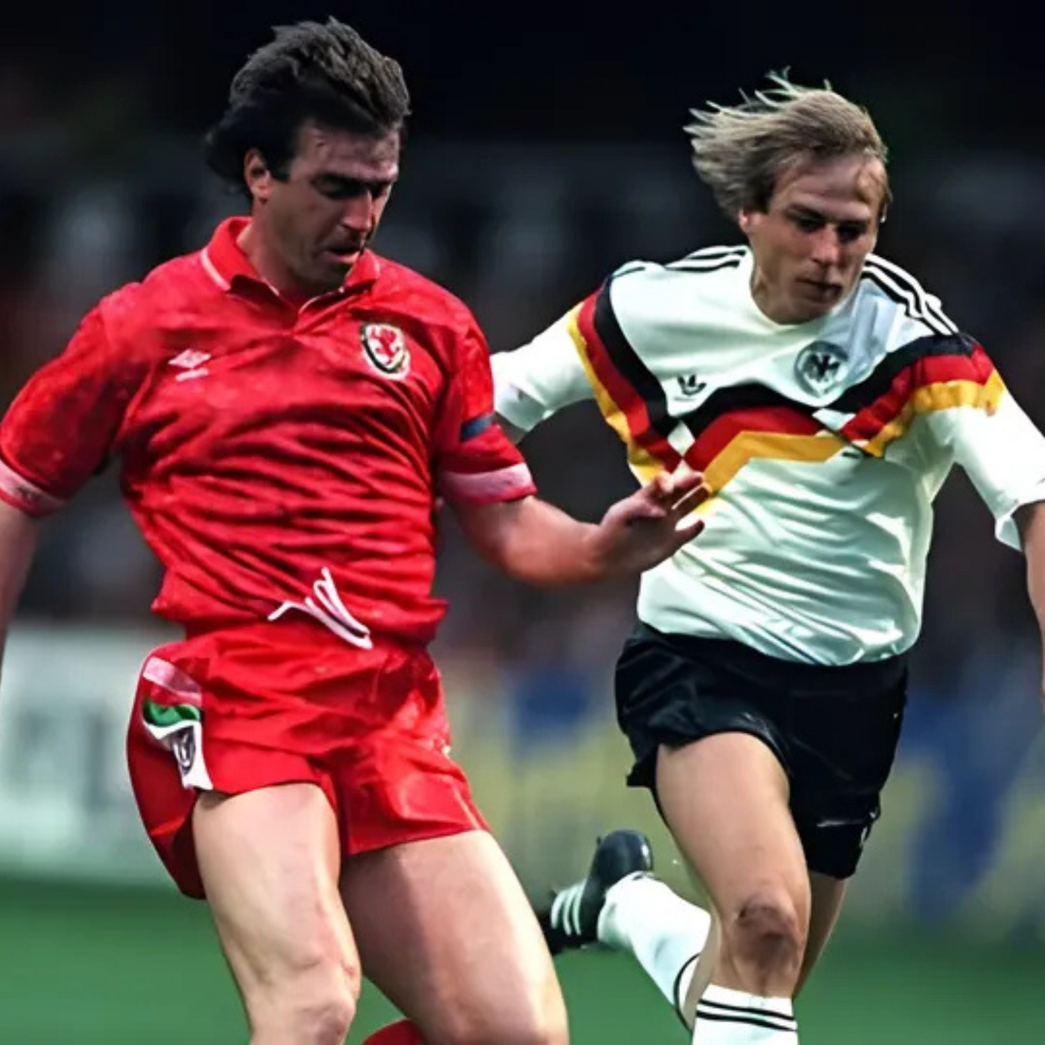 Camiseta de local de Gales 1990/92