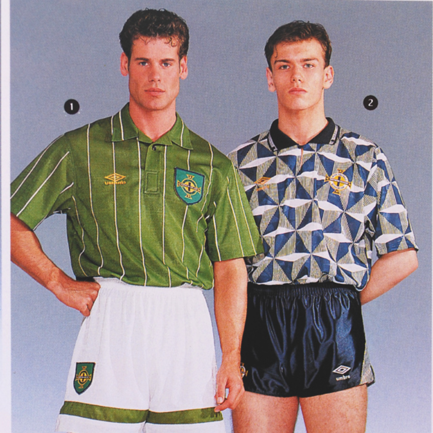 Camiseta de visitante de Irlanda del Norte 1990/93 
