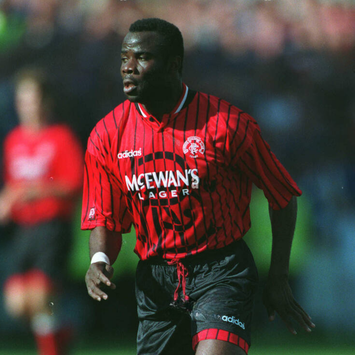 Camiseta de visitante del Rangers FC 1994/95