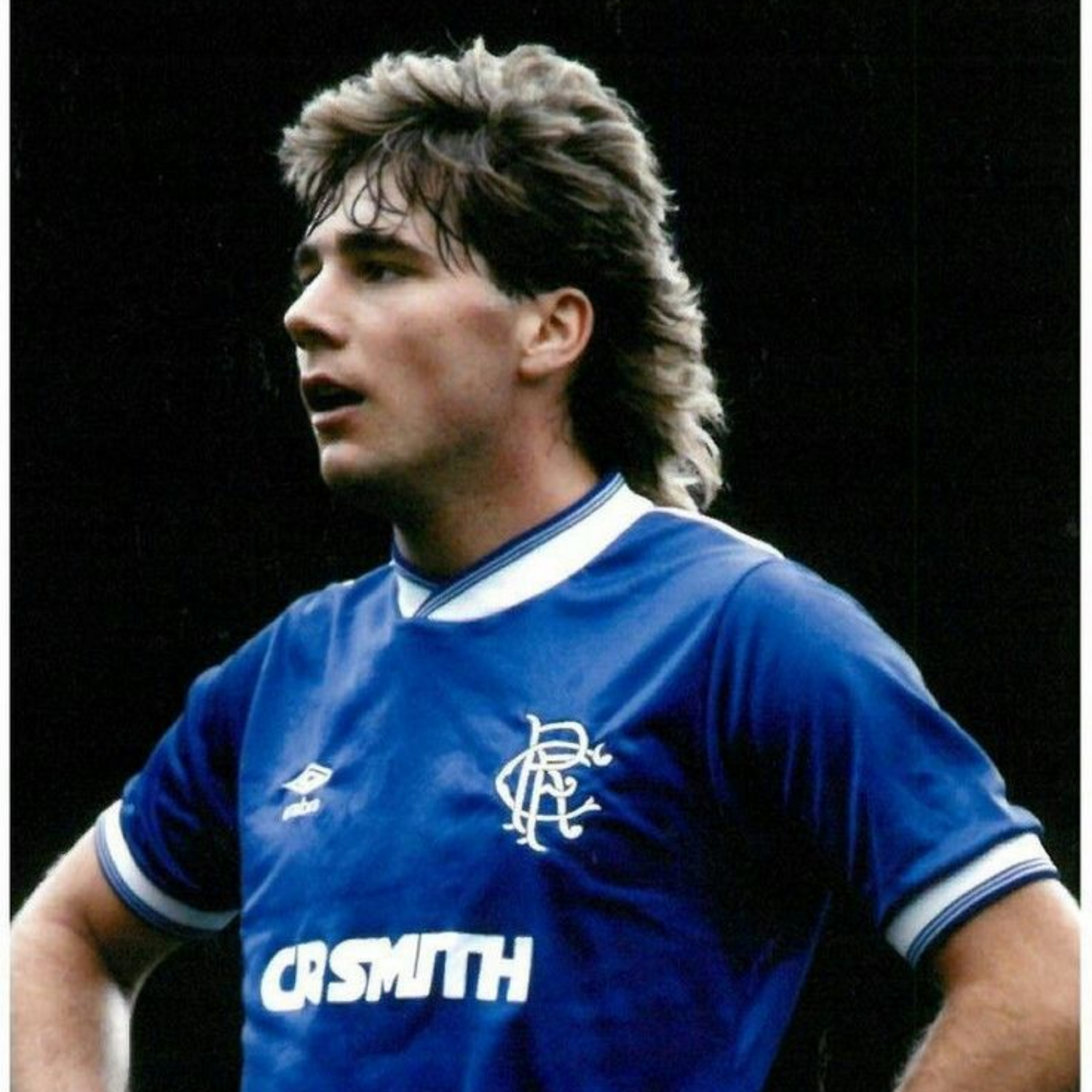 Camiseta local del Rangers FC 1984/87