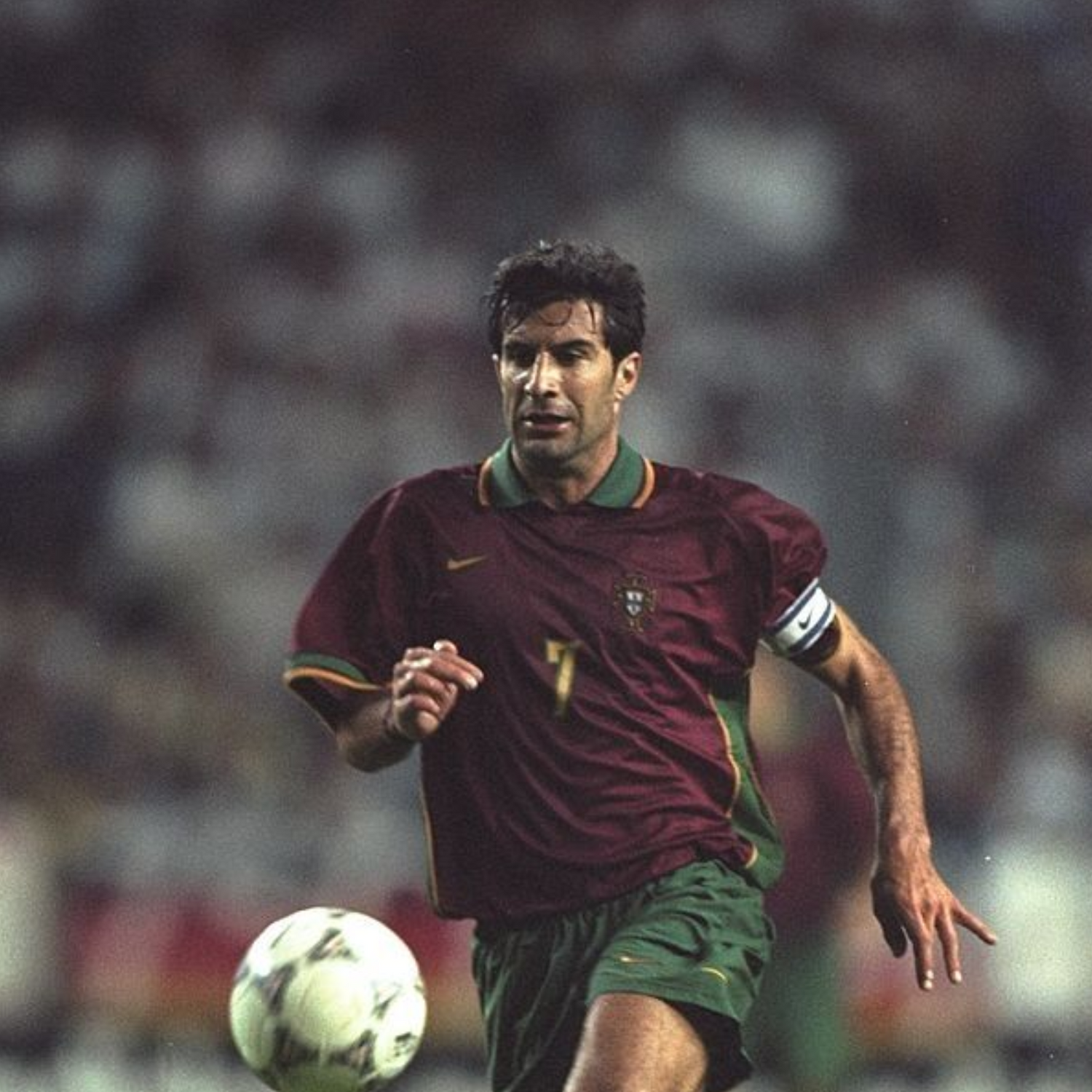 Camiseta local de Portugal 1998