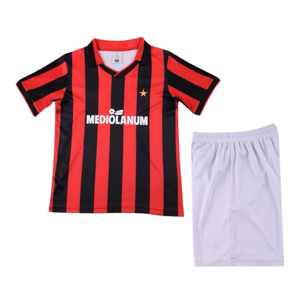 AC Milan Home 1990-1991 - KIDS SET