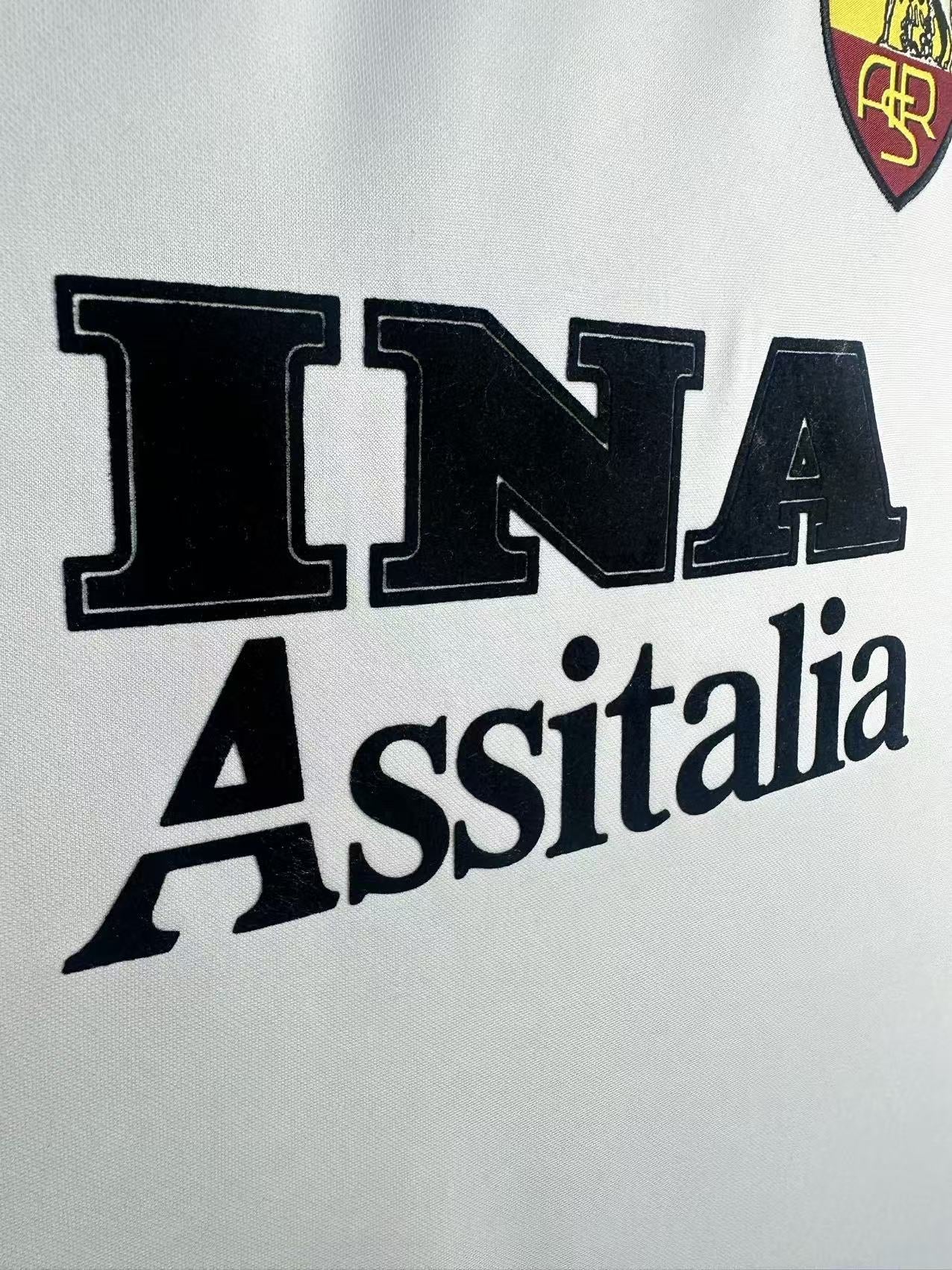 Camiseta de visitante de la AS Roma - 1998-99