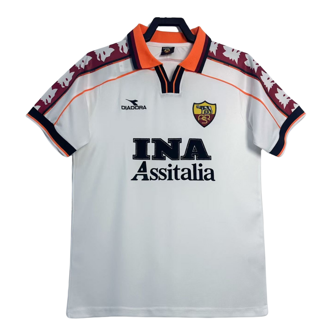Camiseta de visitante de la AS Roma - 1998-99