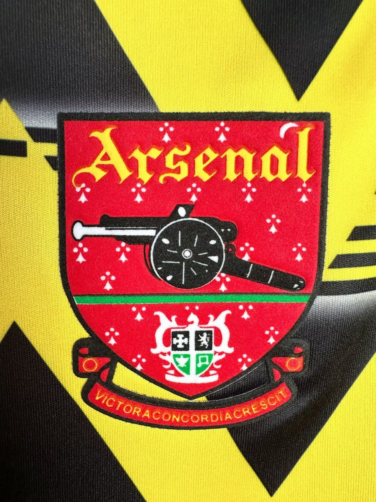 Arsenal Long Sleeve Away Shirt - 1991-93
