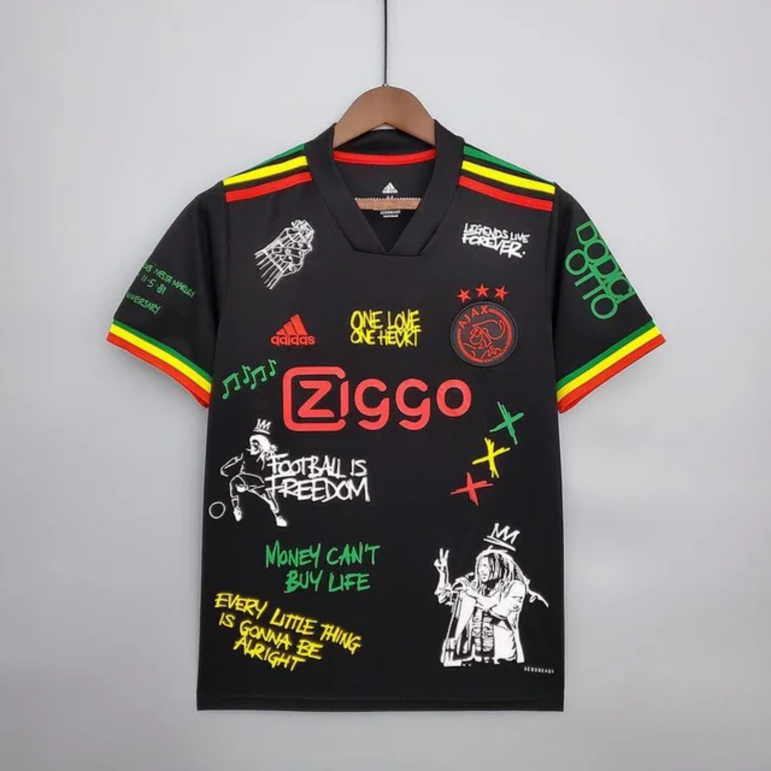 AJAX Bob Marley Shirt 2021/22