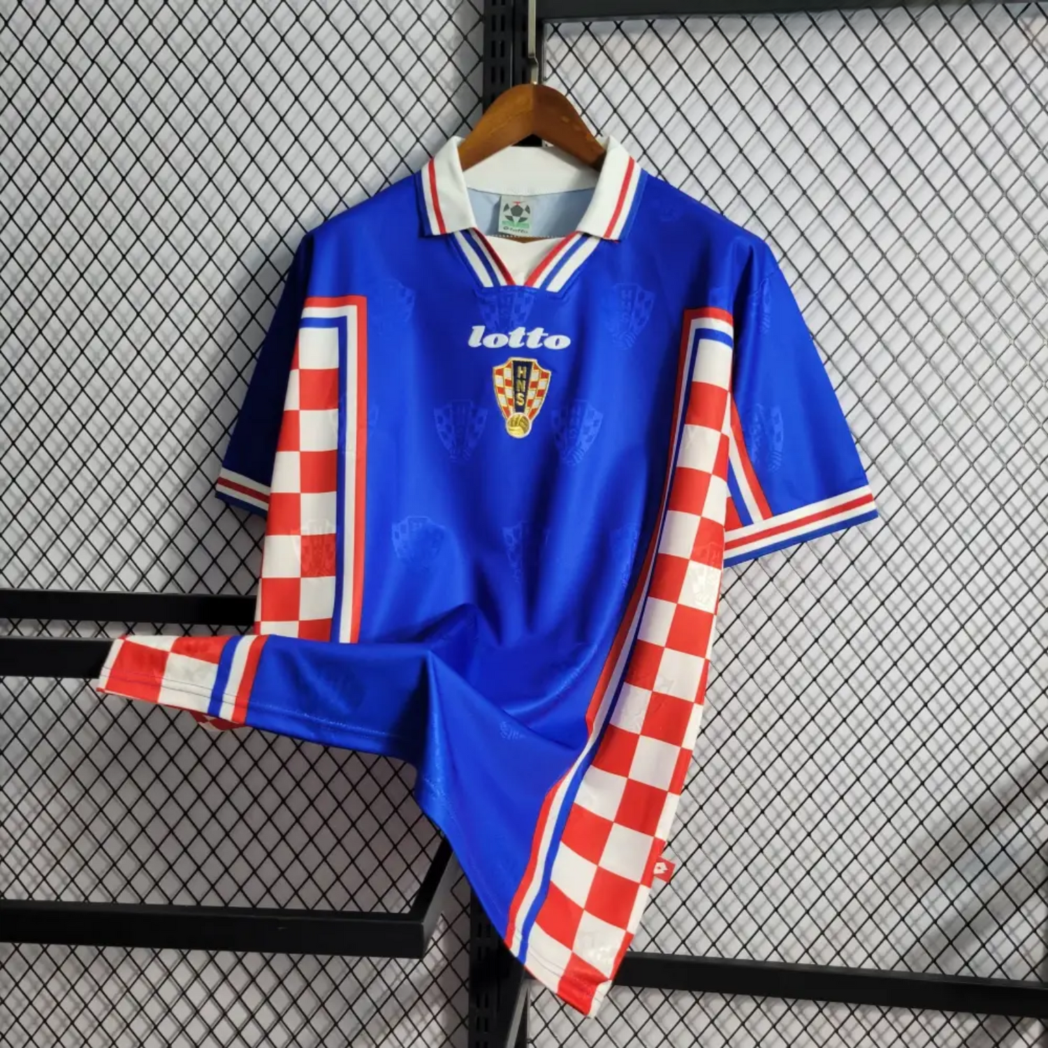 Camiseta de visitante de Croacia 1998