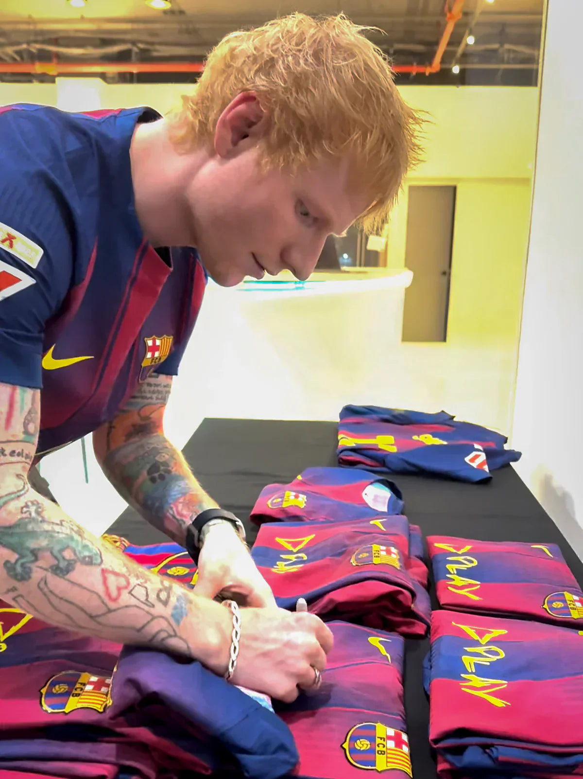 BARCELONA x ED SHEERAN 25/26  Limited Edition Home Jersey