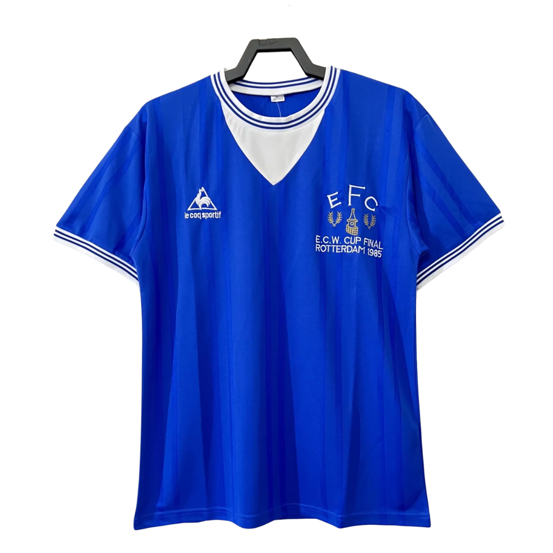 Camiseta local del Everton - 1985 - Campeón de la Copa de Europa