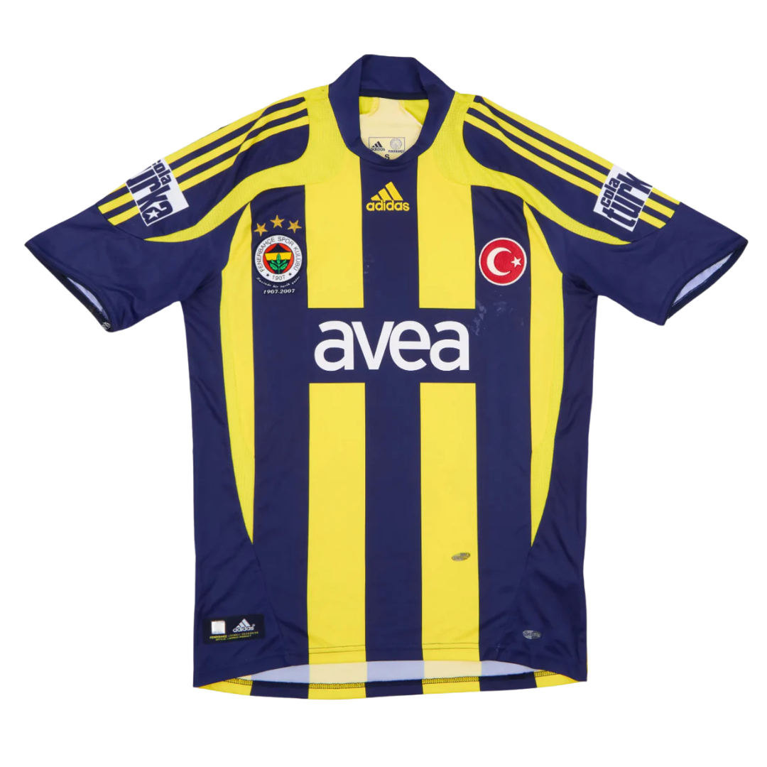 Fenerbahçe Home Shirt 2007-08 - 100 Years